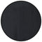 Vloerkleed rond 80 cm bamboe zwart