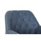 Leunstoel DKD Home Decor Blauw Zwart Metaal 65 x 73 x 79,5 cm