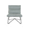 Leunstoel Home ESPRIT Zwart Groen Metaal 66 x 78 x 75 cm
