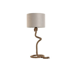 Bureaulamp Home ESPRIT Bruin Touw 220 W 35 x 35 x 80 cm
