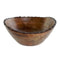 Saladekom DKD Home Decor Donkerbruin Mangohout 30 x 30 x 12 cm