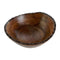 Saladekom DKD Home Decor Donkerbruin Mangohout 30 x 30 x 12 cm