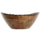 Saladekom DKD Home Decor Donkerbruin Mangohout 30 x 30 x 12 cm