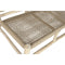 Tuinstoel DKD Home Decor Wit Natuurlijk Teakboom 120 x 81 x 84 cm