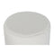 Voetensteun DKD Home Decor Wit Zwart Polyester Hout MDF Scandi 60 x 60 x 45 cm (3 Stuks)