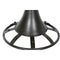 Bijzettafel DKD Home Decor Spar Zwart Metaal 60 x 60 x 63,5 cm