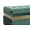 Kruk DKD Home Decor Blauw Groen Oranje Gouden Hout MDF 93 x 47 x 45 cm (3 Stuks)
