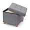 Poef Domopak Living Stof (38 x 38 x 34 cm)