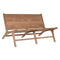 Bank DKD Home Decor Bruin Natuurlijk Shabby Chic 120 x 81 x 67 cm