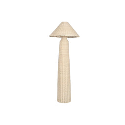 Vloerlamp Home ESPRIT Natuurlijk Rotan 220 V 56 x 56 x 150 cm