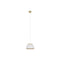 Plafondlamp DKD Home Decor Wit Bruin Natuurlijk Bamboe 50 W 30 x 30 x 20 cm
