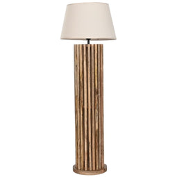 Vloerlamp Home ESPRIT Bruin Mangohout 220 V 25 x 25 x 102 cm