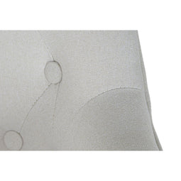 Leunstoel DKD Home Decor Zwart Beige Metaal 65 x 73 x 79,5 cm