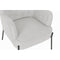 Leunstoel DKD Home Decor Zwart Beige Metaal 65 x 73 x 79,5 cm