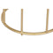 Bijzettafel DKD Home Decor Wit Gouden Metaal Raad van bestuur 49 x 49 x 60,5 cm