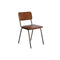 Keukenstoel Home ESPRIT Bruin Zwart 46 x 52 x 78 cm