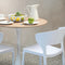 Stoel Versa Wit 39,5 x 79 x 41,5 cm (4 Stuks)