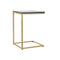 Bijzettafel DKD Home Decor 40 x 46 x 65 cm Zwart Gouden Marmer Ijzer