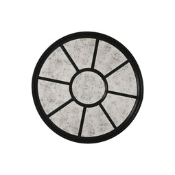 Wandspiegel Home ESPRIT Zwart Hout Spiegel Verouderde afwerking 100 x 5 x 100 cm