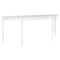 Console Home ESPRIT Geel Wit Metaal 196 x 44 x 81 cm