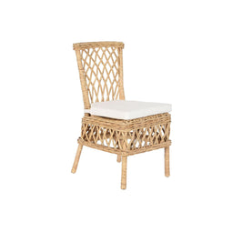 Stoel DKD Home Decor Wit Natuurlijk 45 x 55 x 85 cm 45 x 55 x 90 cm 47 x 58 x 90 cm