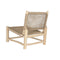Armstoel DKD Home Decor Wit Natuurlijk Teakboom 69 x 81 x 84 cm