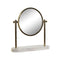 Spiegel Home ESPRIT Wit Gouden Metaal Marmer 30 x 10 x 30 cm