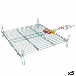 Grill Algon Dubbel Verzinken 45 x 50 cm (5 Stuks)