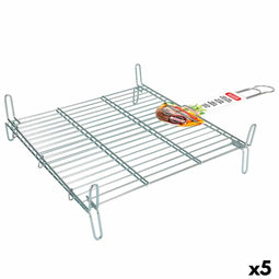 Grill Algon Dubbel Verzinken 45 x 45 cm (5 Stuks)