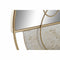 Wandspiegel DKD Home Decor Gouden Metaal Wit Modern (65 x 7,6 x 76 cm)