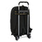 Schoolrugzak met Wielen Real Madrid C.F. Zwart 31 x 47 x 15 cm