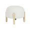 Voetensteun DKD Home Decor 45 x 45 x 36 cm Hout Wit