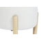 Voetensteun DKD Home Decor 45 x 45 x 36 cm Hout Wit