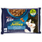 Felix Sensations Mix - zalm, garnalen, zeevis met tomaat - nat kattenvoer - 4x85 g