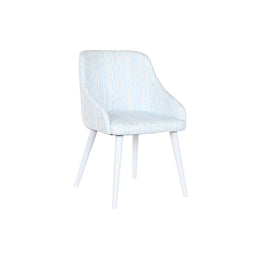 Stoel DKD Home Decor Blauw Wit 53 x 57 x 79 cm