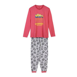Pyjama Minions Roze Vrouw Maat XS