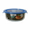 Ronde Lunchtrommel met Deksel Quttin Blauw 900 ml (6 Stuks)
