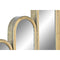 Wandspiegel DKD Home Decor Gouden Metaal Kristal 89,5 x 3,5 x 90 cm