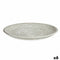 Decoratief bord Ø 29 cm Spiraal Wit Hout MDF (6 Stuks)