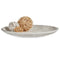 Decoratief bord Ø 29 cm Spiraal Wit Hout MDF (6 Stuks)