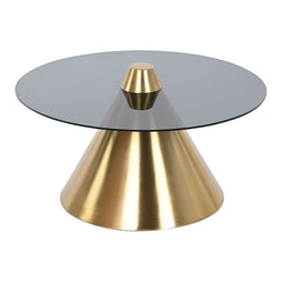 Bijzettafel DKD Home Decor Zwart Gouden Metaal Kristal 60 x 60 x 30 cm