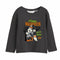 Shirt met lange mouwen voor kinderen Minnie Mouse Halloween Donker grijs Maat 7 Jaar