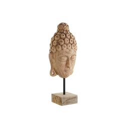 Decoratieve figuren DKD Home Decor Bruin Natuurlijk Boeddha Orientaals 20 x 12 x 48 cm