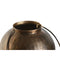 Kaarshouder DKD Home Decor Brons Gouden Aluminium 22 x 22 x 24 cm