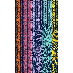 Strandhanddoek Secaneta Curazao 100 x 170 cm Jacquard Fluweel