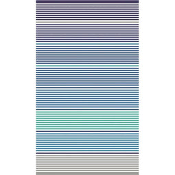 Strandhanddoek Secaneta Elabea 90 x 165 cm Jacquard Fluweel