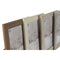 Fotolijsten Home ESPRIT Bruin Beige Crème Natuurlijk Kristal polyestyreen 26,2 x 1,6 x 31,2 cm