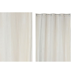 Gordijn Home ESPRIT Beige 140 x 280 cm