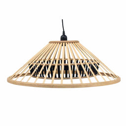 Plafondlamp DKD Home Decor Bruin Bamboe 50 W (60 x 60 x 21 cm)