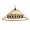 Plafondlamp DKD Home Decor Bruin Bamboe 50 W (60 x 60 x 21 cm)